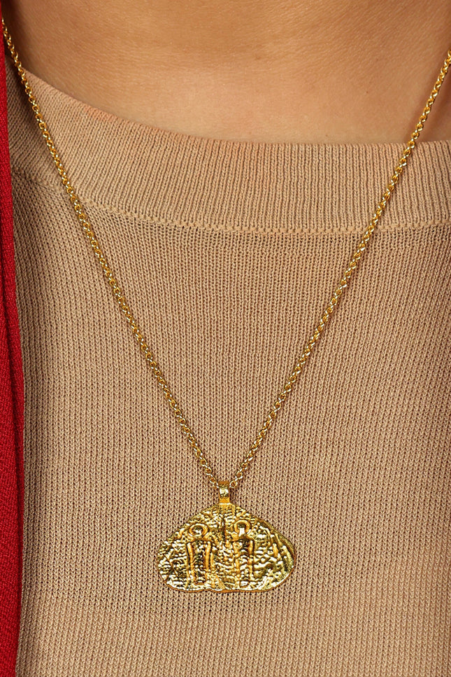 Arvino | Ancient Symbol Necklace in 92.5 Sterling Silver