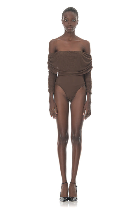 Five p.m. | Midnight Bodysuit Brown