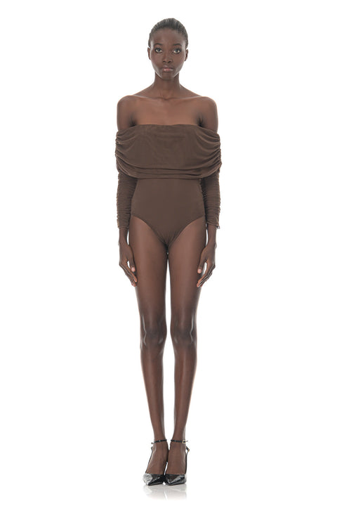 Five p.m. | Midnight Bodysuit Brown