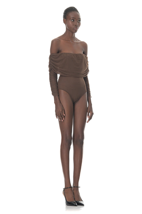 Five p.m. | Midnight Bodysuit Brown