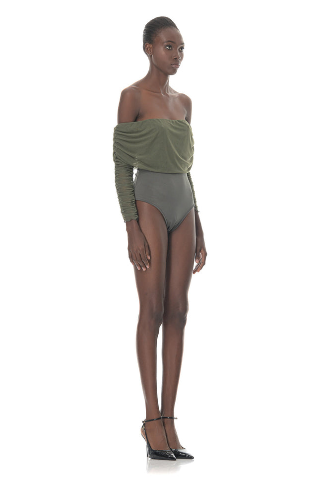 Five p.m. | Midnight Bodysuit Κhaki