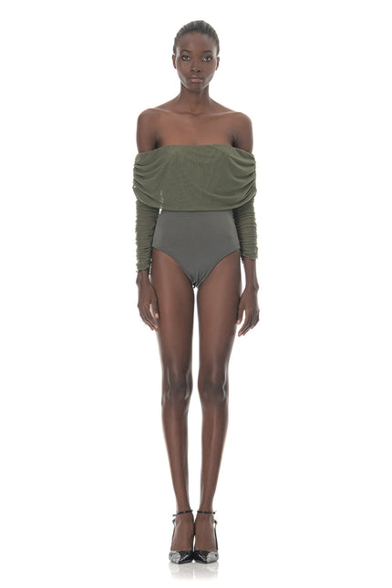 Five p.m. | Midnight Bodysuit Κhaki
