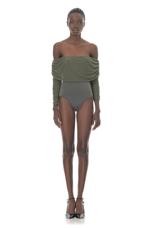 Five p.m. | Midnight Bodysuit Κhaki