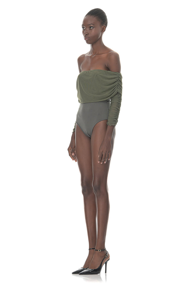 Five p.m. | Midnight Bodysuit Κhaki
