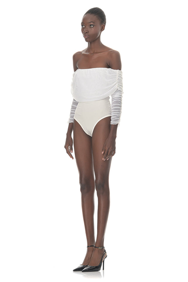 Five p.m. | Midnight Bodysuit White
