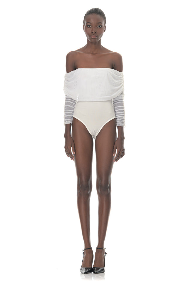 Five p.m. | Midnight Bodysuit White