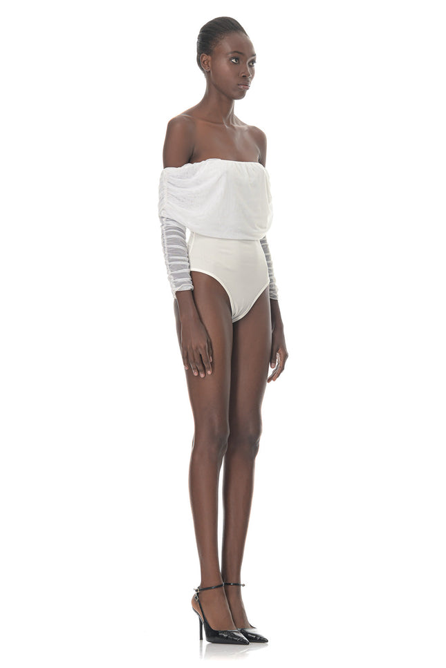 Five p.m. | Midnight Bodysuit White