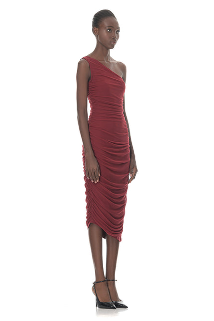 Five p.m. | Night Red Midi Dress
