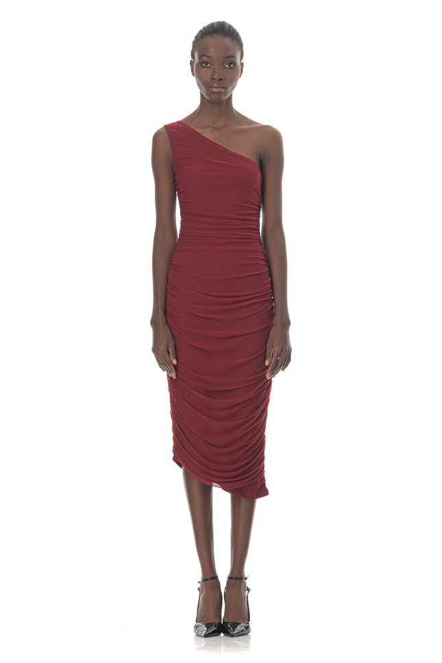 Five p.m. | Night Red Midi Dress