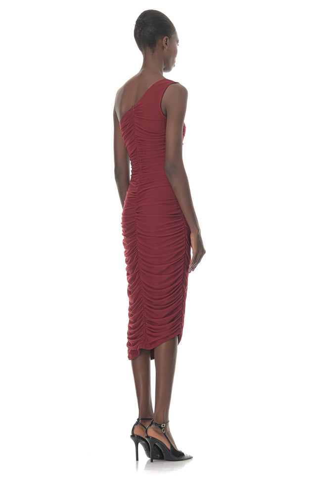 Five p.m. | Night Red Midi Dress