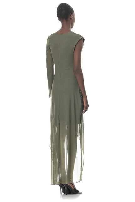Five p.m. | Sukienka mini Notte khaki