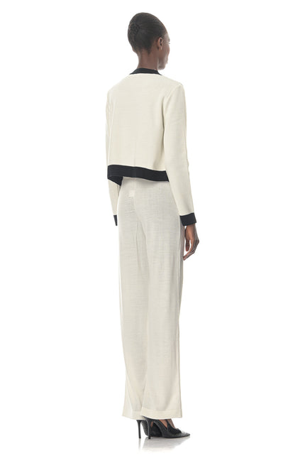 Five p.m. | Straight Trousers Classic White