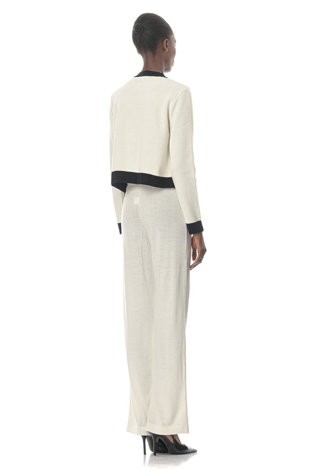 Five p.m. | Straight Trousers Classic White