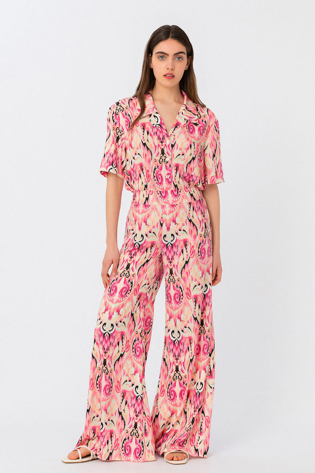 Elizabeth LaGre | Bahar - Print Flared Pants