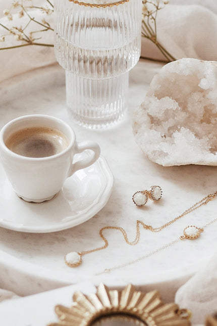 Poporcelain | Rose Charm Pendant Necklace