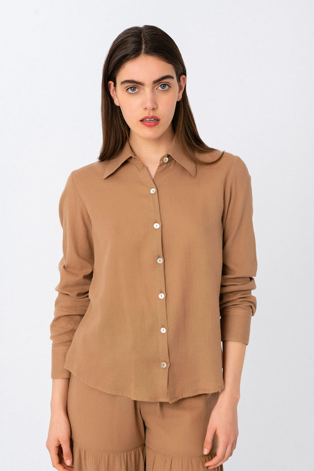 Elizabeth LaGre | Cappuccino Shirt