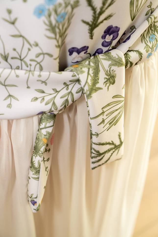 Ashley Stambouli | Blaze Sheer Maxi dress