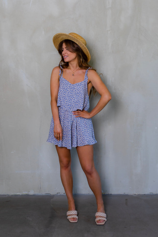 Maoconcept | Mini skirt and Top set Bluebell