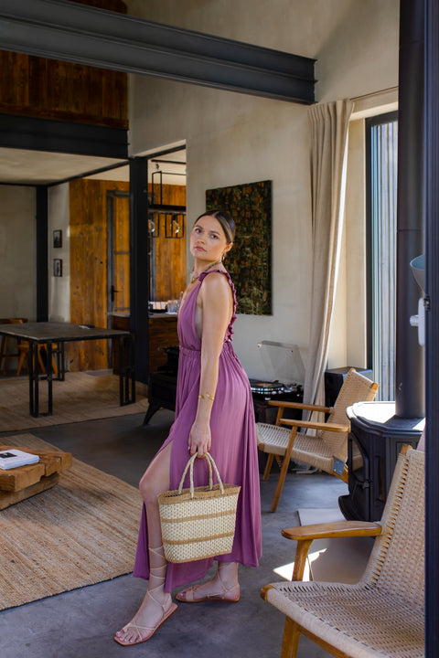 Maoconcept | Sukienka maxi Lilac