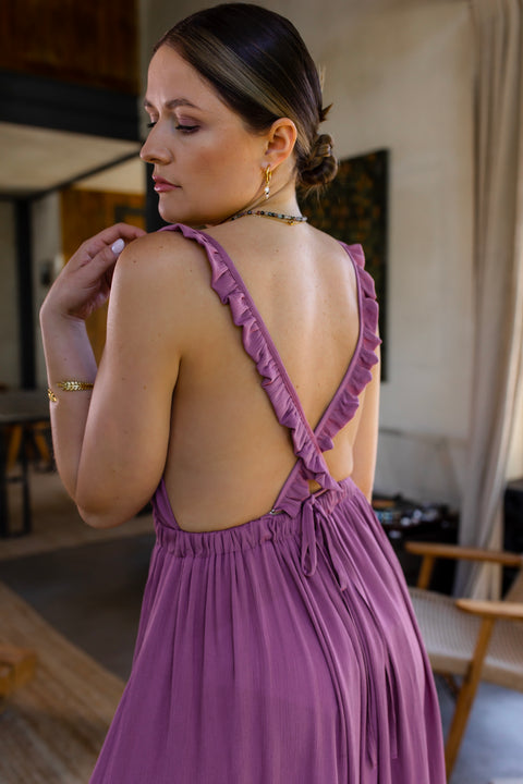 Maoconcept | Sukienka maxi Lilac