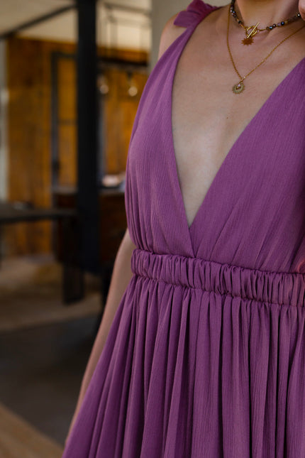 Maoconcept | Sukienka maxi Lilac
