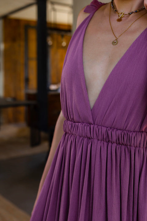 Maoconcept | Maxi dress Lilac