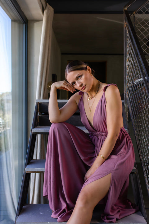 Maoconcept | Maxi dress Lilac