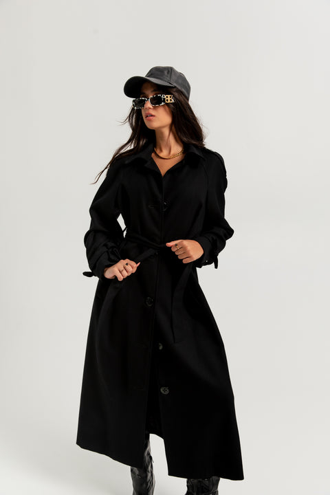 Maoconcept | Long Coat Black Diamond