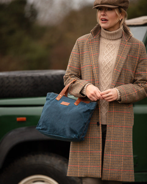 The Dust Company | Torba tote Made in USA niebieska