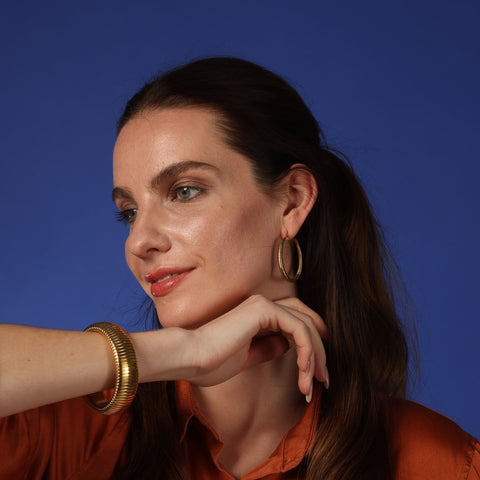 Michael Nash Jewelry | Bransoletka Wide Gold