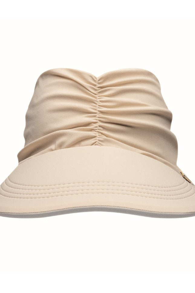 Kalani sunwear I Capri Reversible UV Visor White/Nude