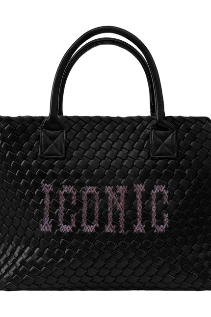 Lilly Loves Iconic Subtle Vegan Stitched Handbag with sleek design, featuring stitched detailing and a compact, stylish silhouette.