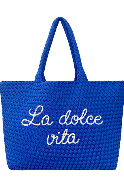 Lilly Loves | La Dolce Vita Blue Handbag