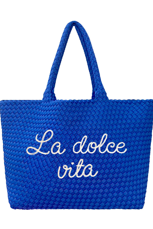 Lilly Loves | La Dolce Vita Blue Handbag