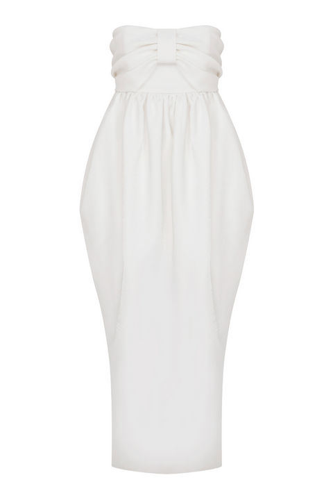 Nazli Ceren | Jeanne Balloon Midi Dress