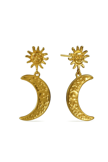 Arvino | Chand Suraj Studs in Sterling Silver