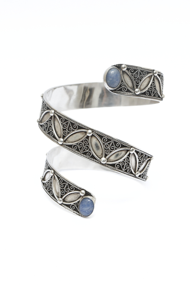 Yelli Jewels | Blue Snake Bracelet