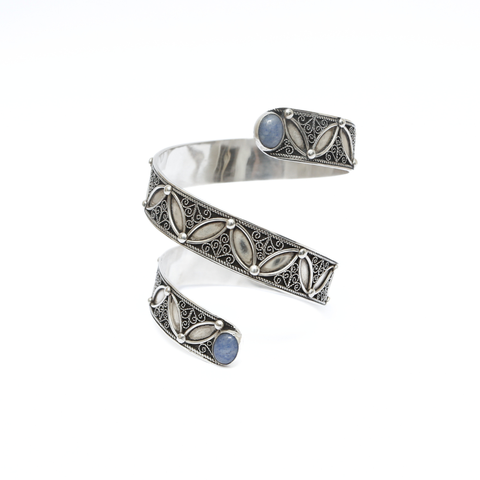 Yelli Jewels | Blue Snake Bracelet