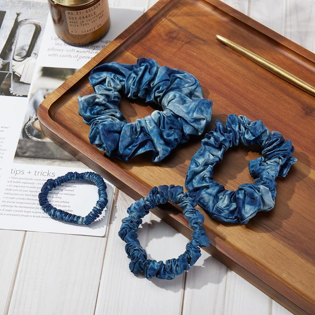 Soft Strokes Silk | Plant Tie Dye Hair Band