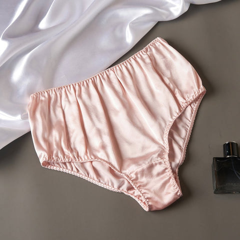 Soft Strokes Silk | Baby Pink Float French Cut Panties