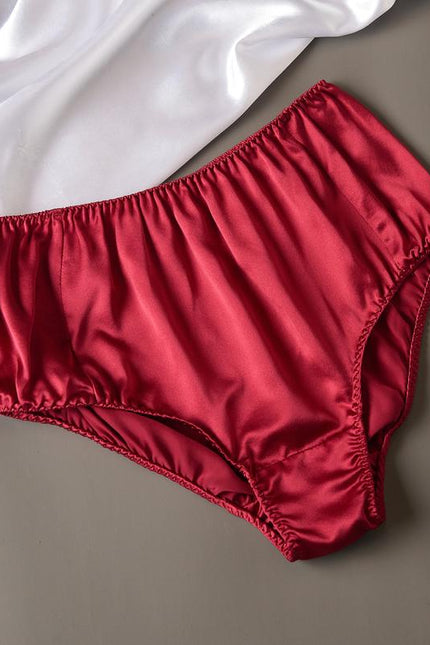 Soft Strokes Silk | Ruby Float French Cut Panties