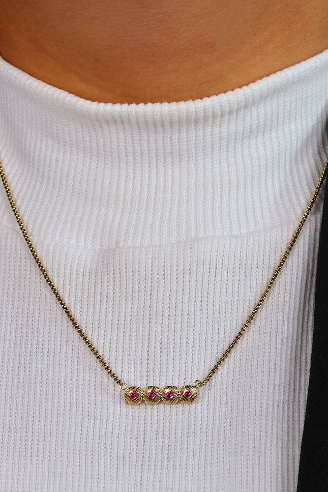Arvino | Naszyjnik Ruby Row