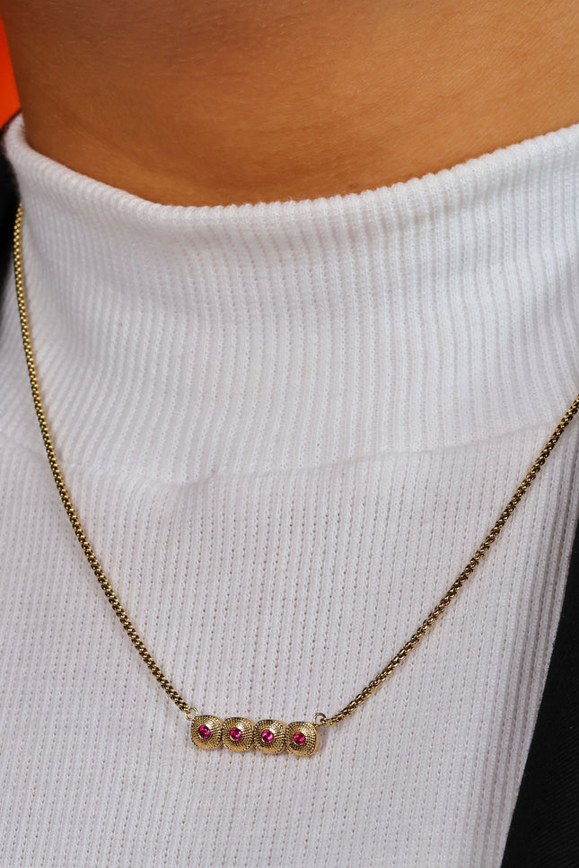Arvino | Naszyjnik Ruby Row