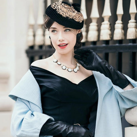 Poporcelain | Camellias and Leaves Chain Necklace