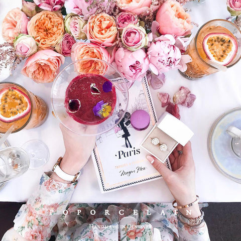 Poporcelain | Sztyfty róże White Cloud