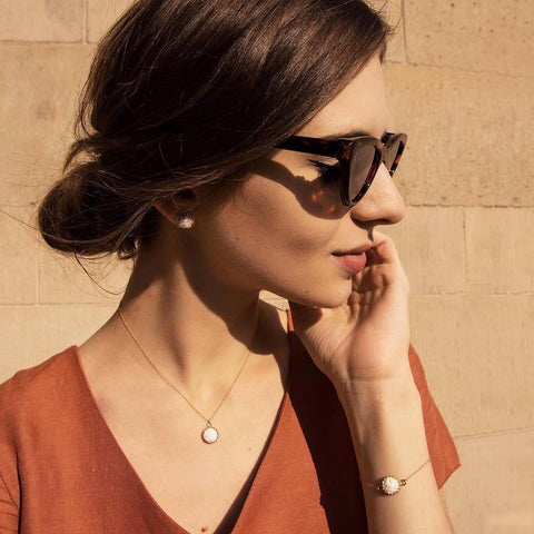 Poporcelain | Rose Charm Bracelet