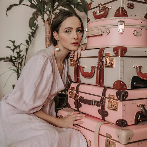 Poporcelain | Snowdrop Flower Tassel Drop Earrings