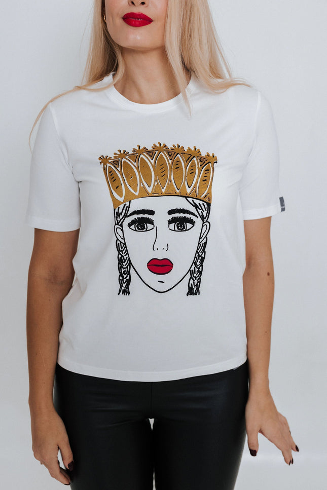 RADADA | T-shirt Girl with Golden Crown