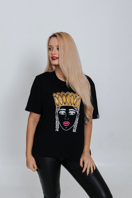 RADADA | T-shirt Girl with Golden Crown