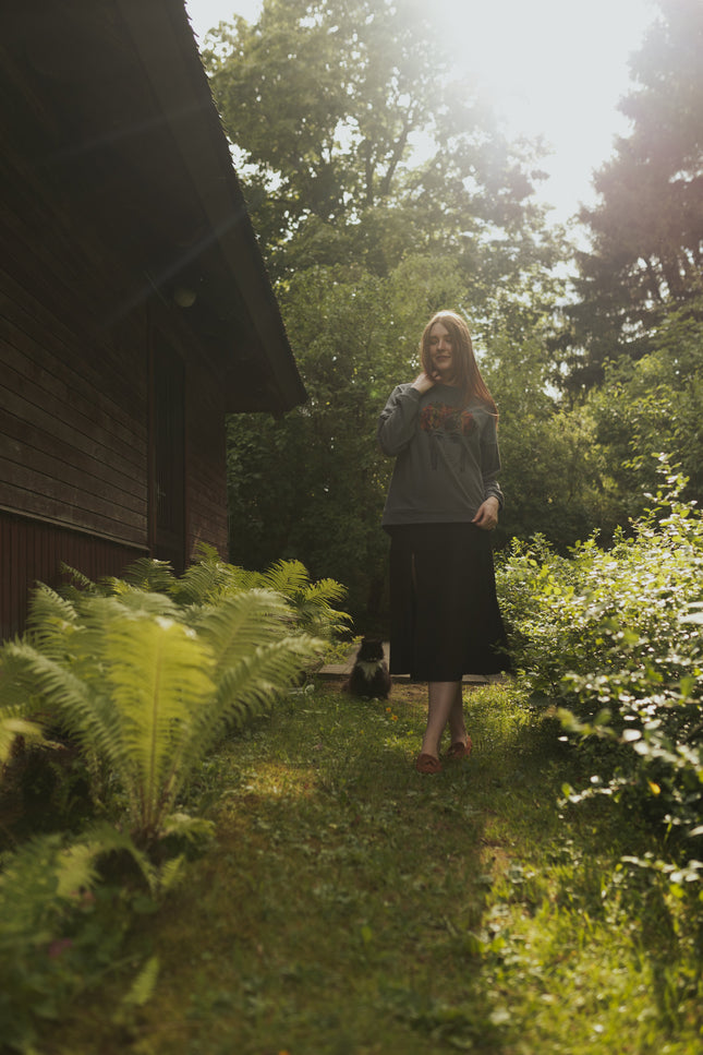 RADADA | BLUZA DZIEWCZYNA Z KWIATOWĄ KORONĄ
